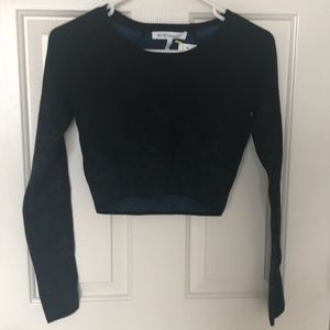 BCBG crop sweater